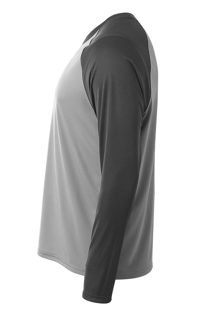 N3374 Silver/Graphite, side view