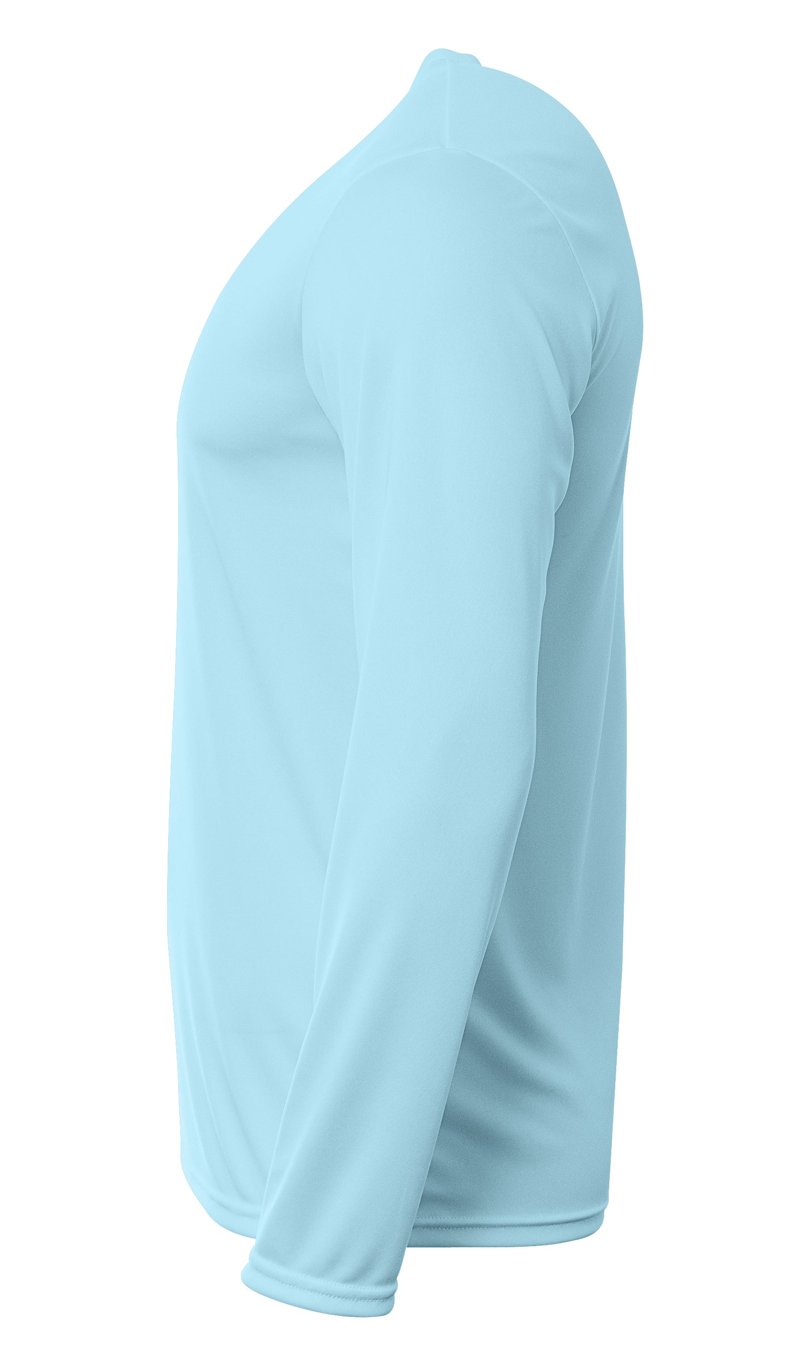 N3425 Pastel Blue, side view