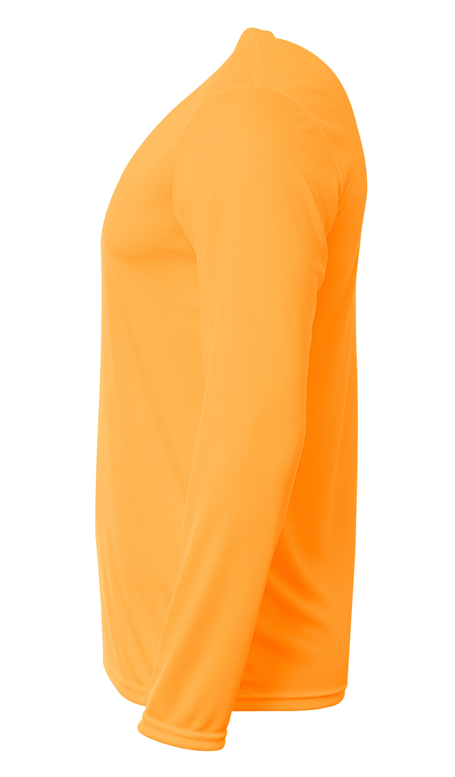 N3425 Safety Orange, side view