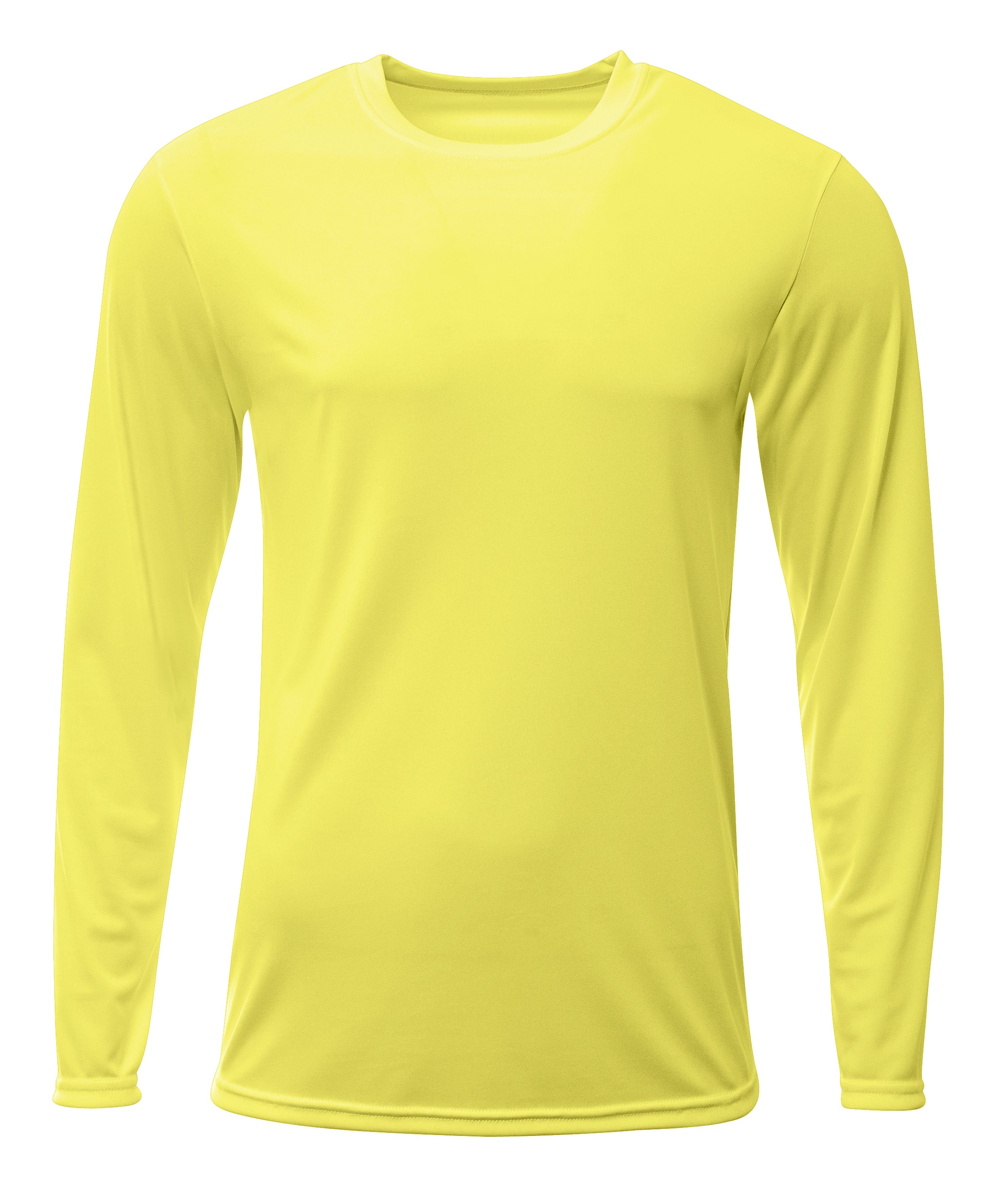 N3425 Safety Yellow, front view