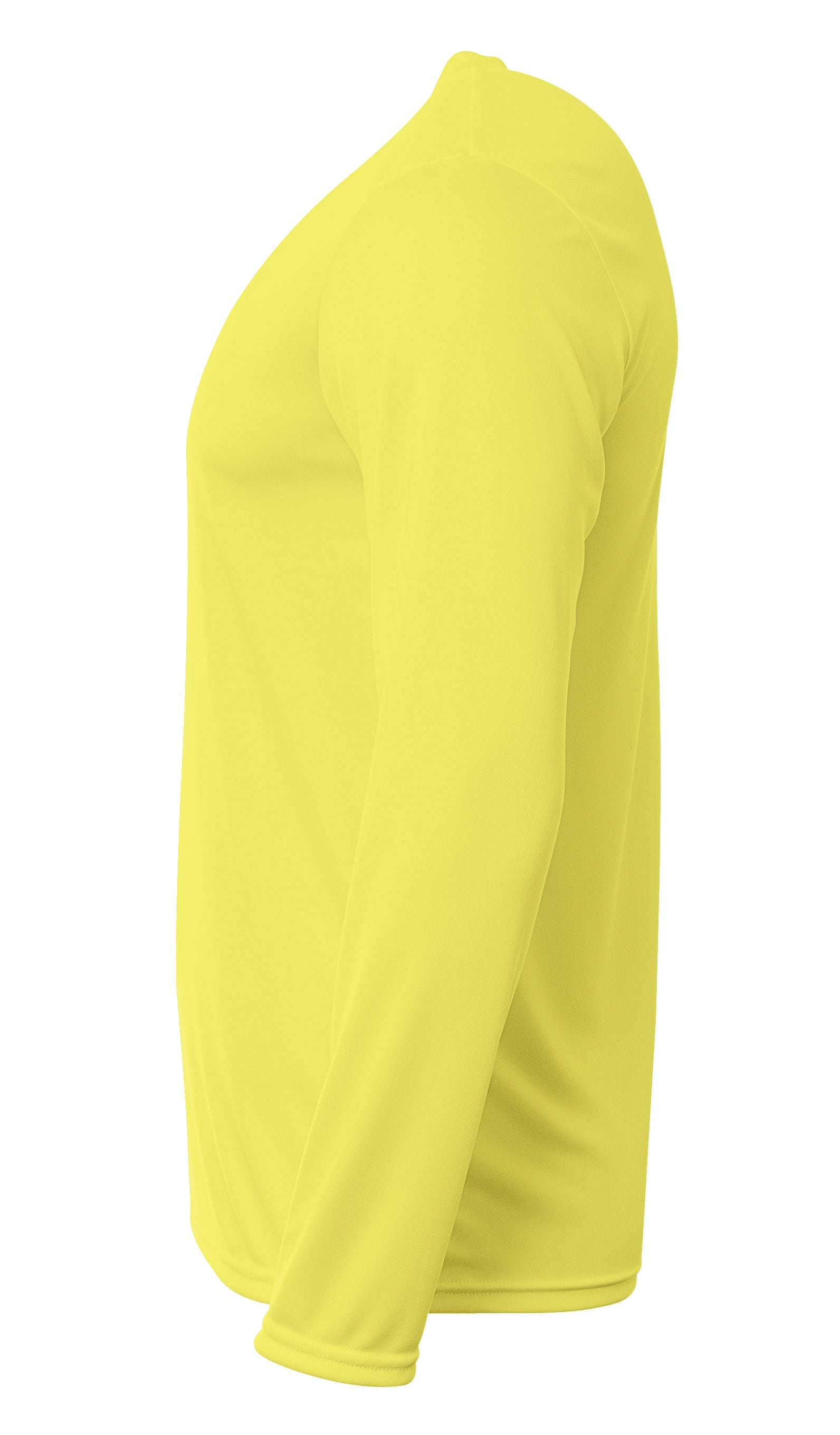 N3425 Safety Yellow, side view