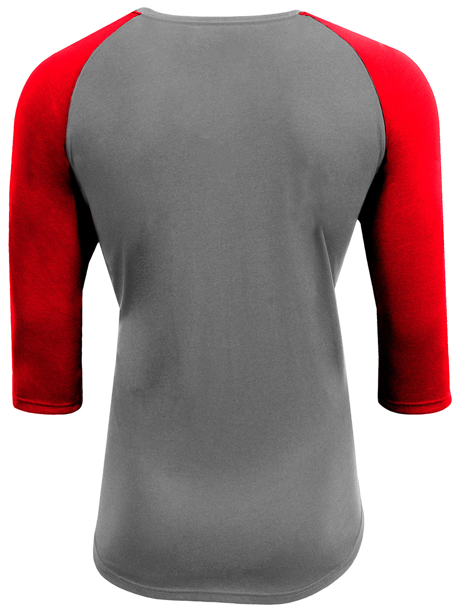 A4 N3514 in Graphite Scarlet, back view