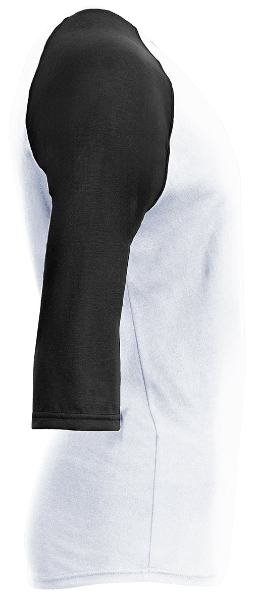 A4 N3514 in White/Black, side view