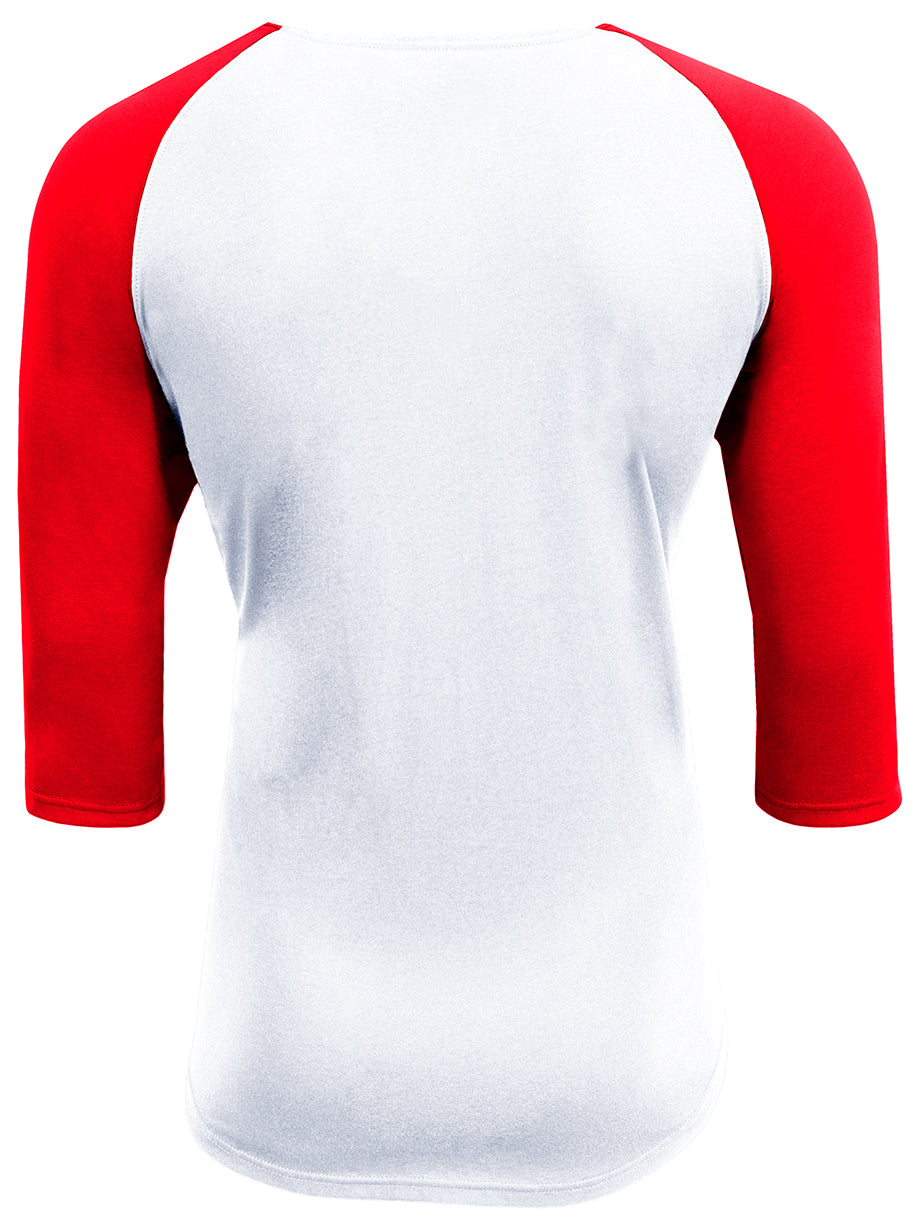A4 N3514 in White Scarlet, back view