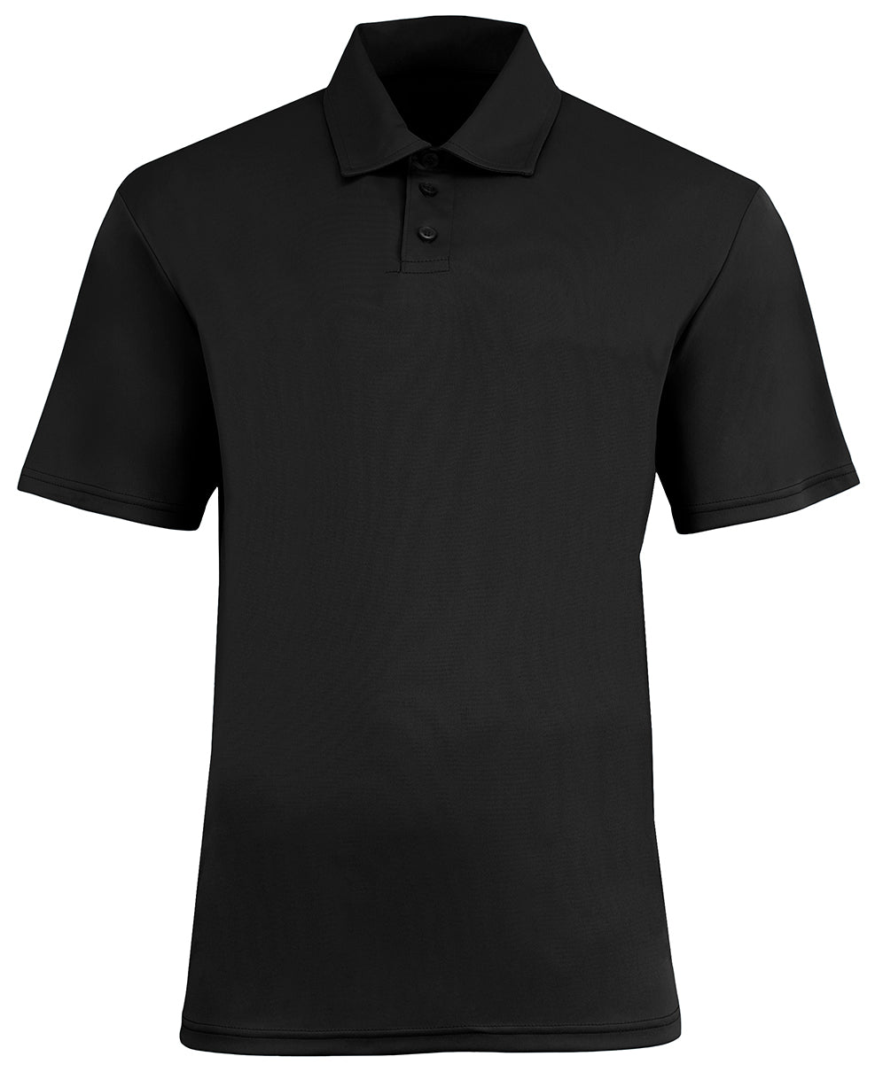 A4 Sprint Polo - Black front