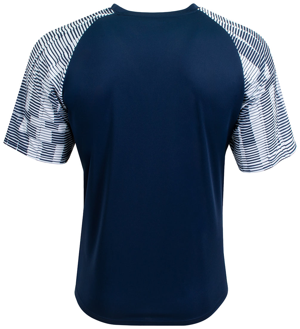 N3551 Navy/White, back view