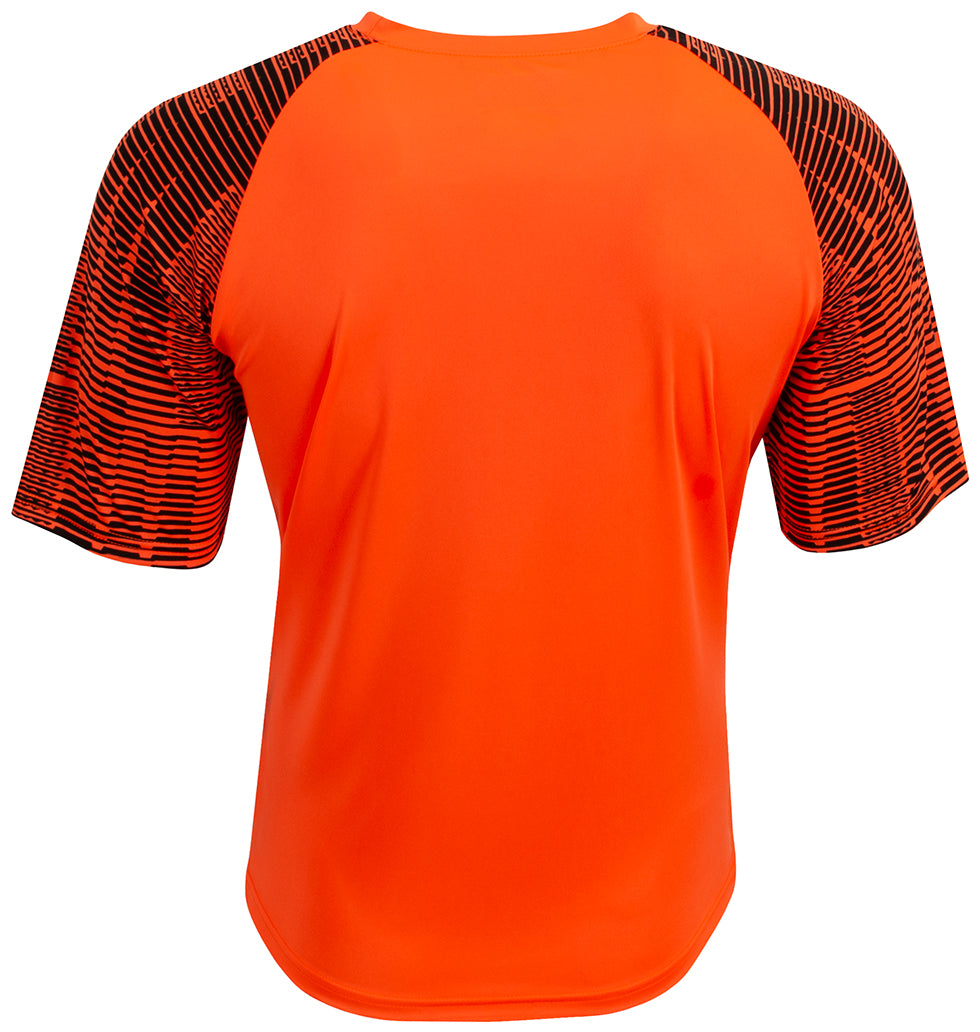 N3551 Safety Orange/Black, back view