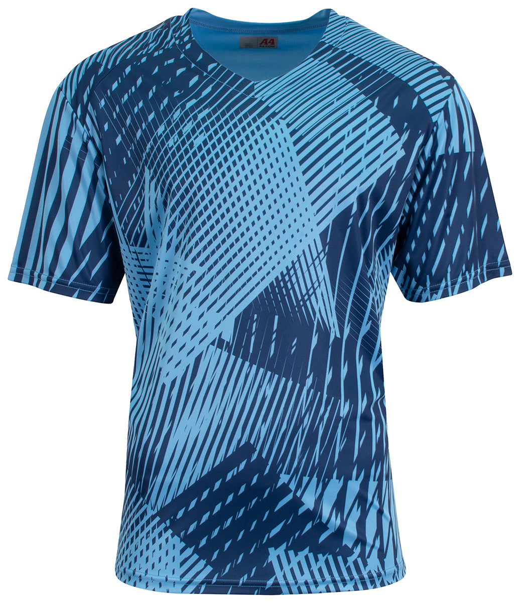 N3553 Lt Blue/Navy, front view
