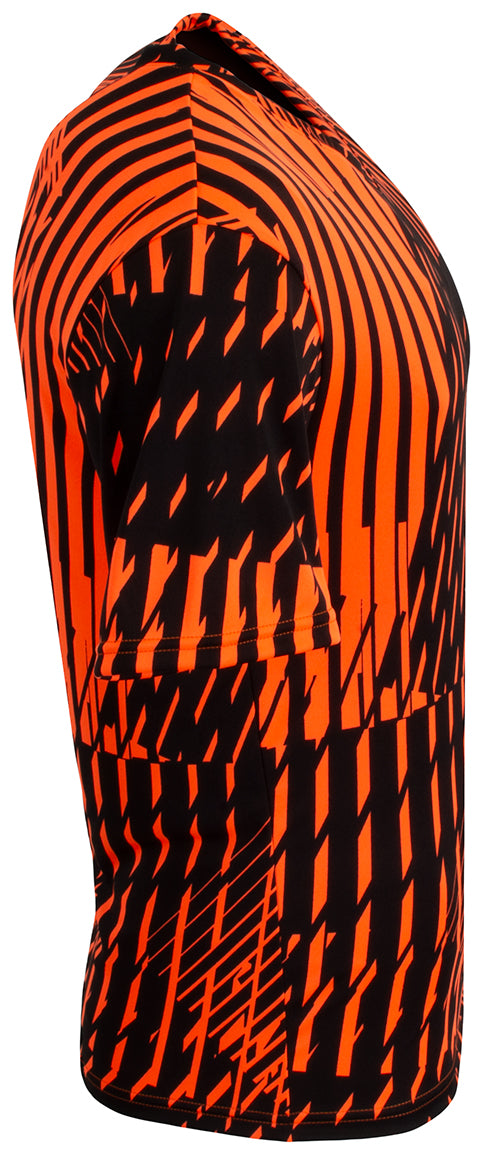 N3553 Safety Orange/Black, side view