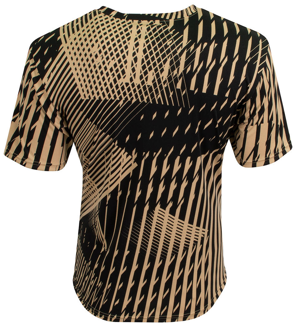 N3553 Vegas Gold Black, back view
