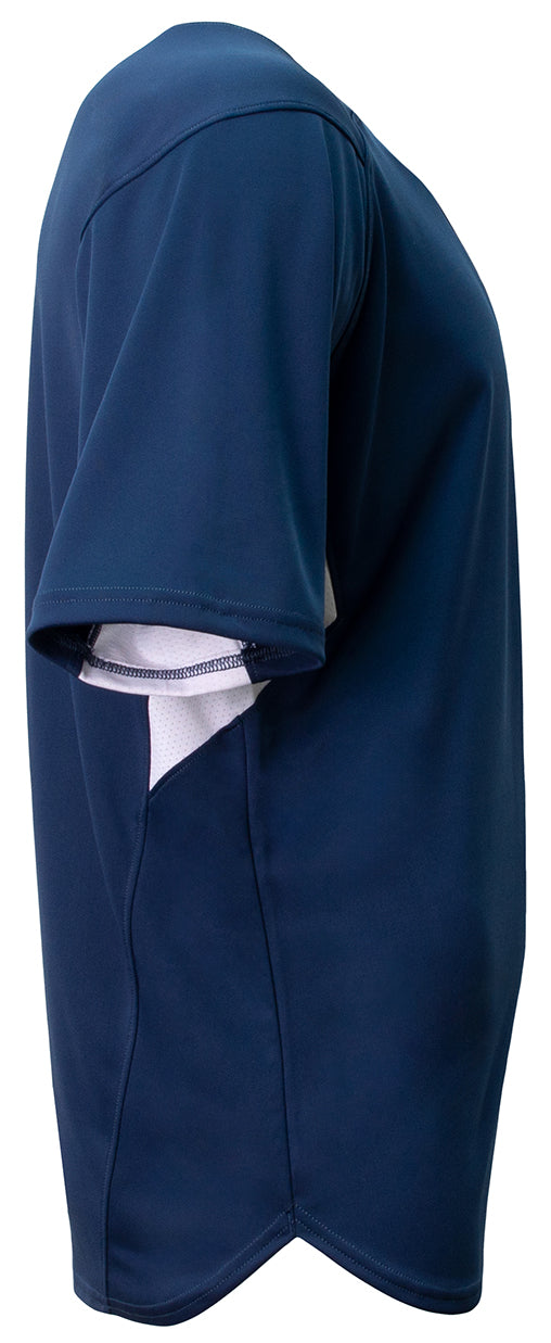 A4 N4191 in Navy/White, side view