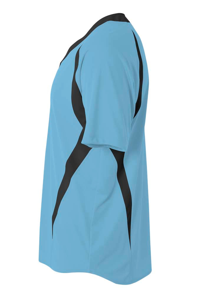A4 N4229 in Lt. Blue/Blk, side view