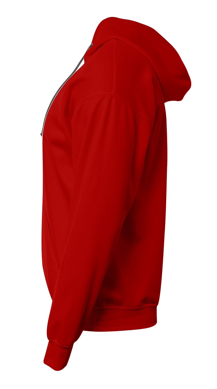 N4279 Scarlet/Graphite, side view