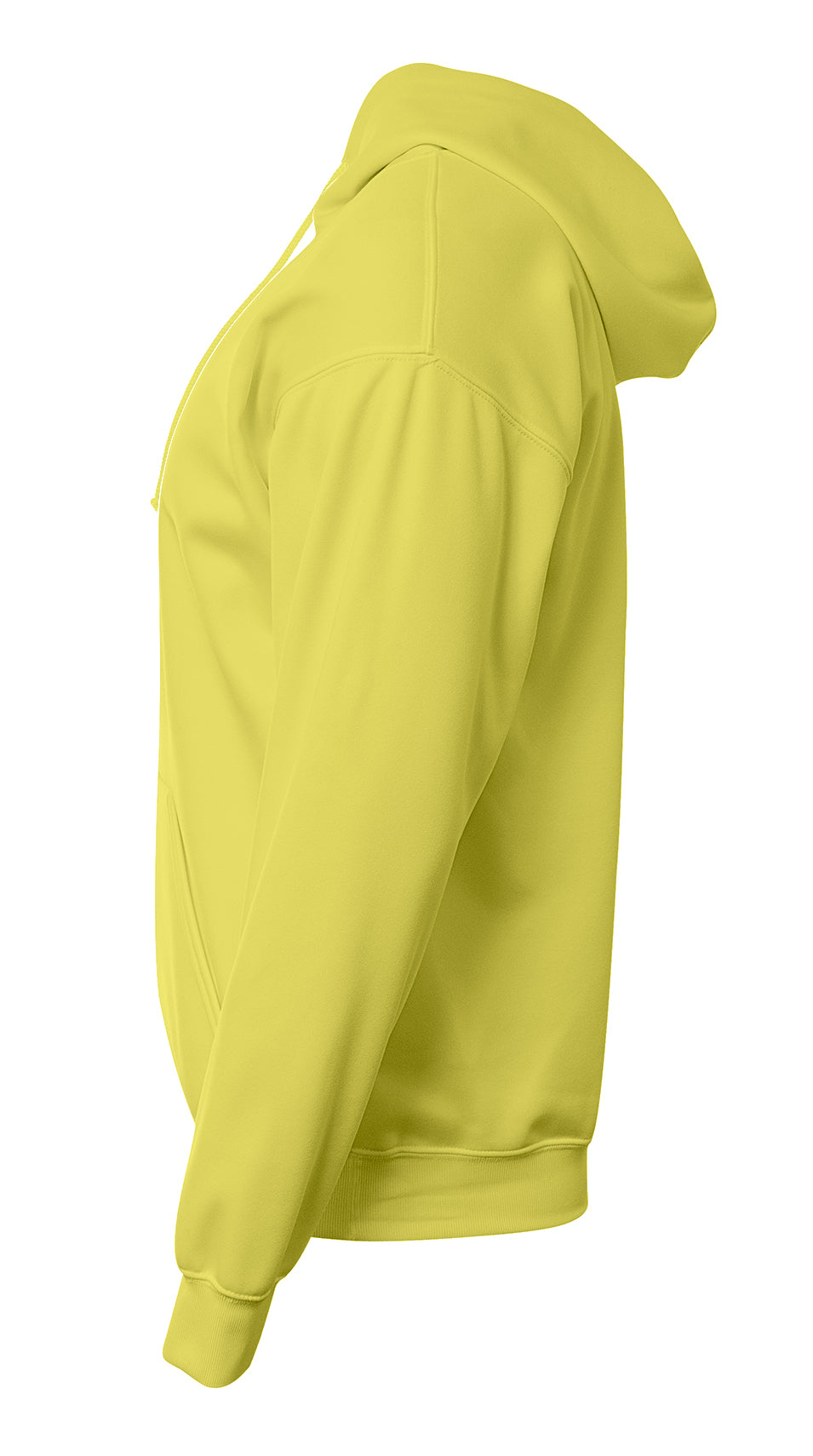 N4279 Safety Yellow, side view