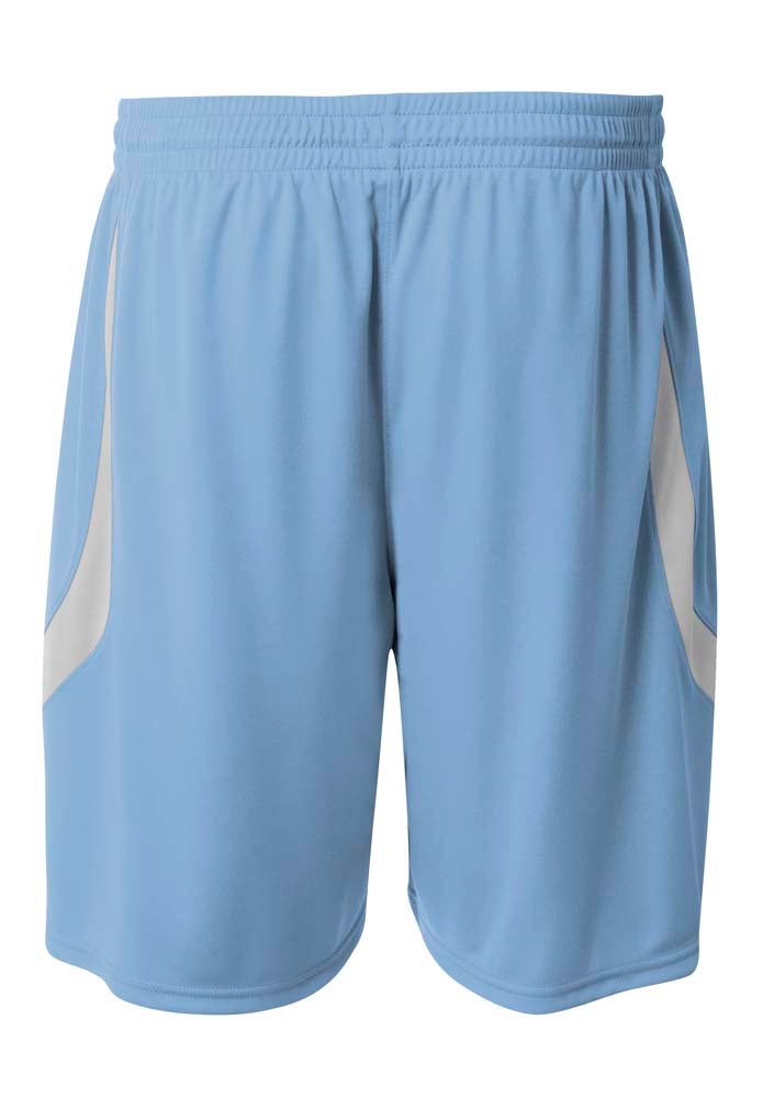 N5364 Lt Blue/White, back view