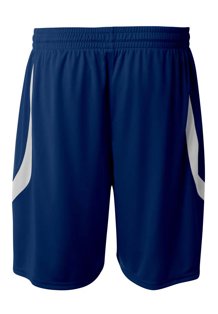 N5364 Navy/White, back view