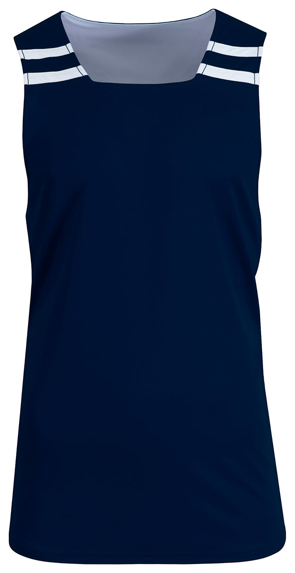 NB2091 Navy/White, front view