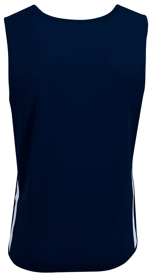 NB2092 Navy/White, back view