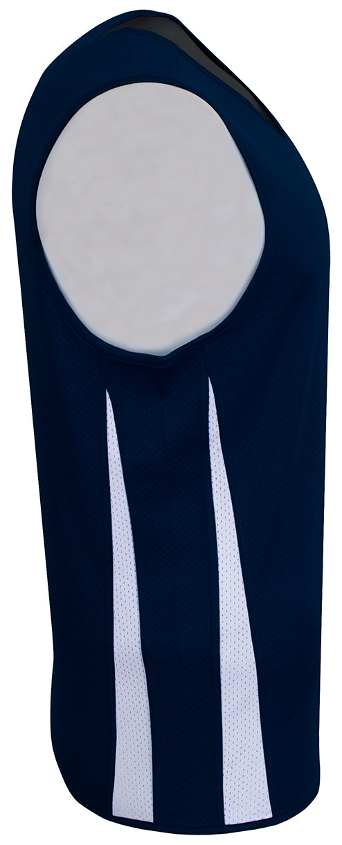NB2092 Navy/White, side view