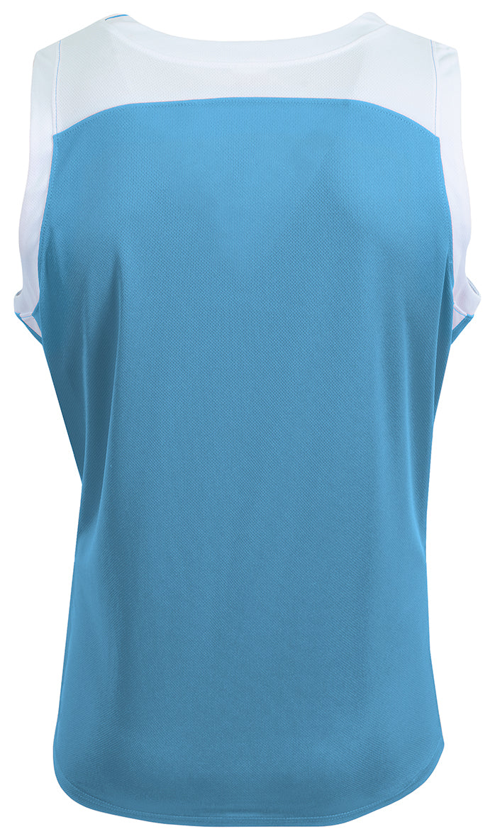 NB2093 Lt Blue/White, back view