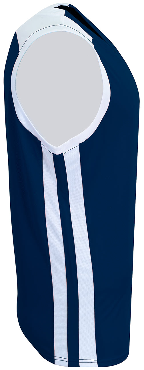 NB2093 Navy/White, side view