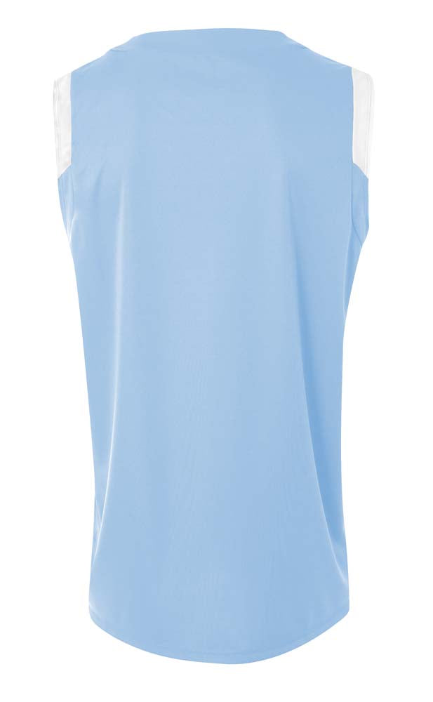 NB2340 Lt Blue/White, back view