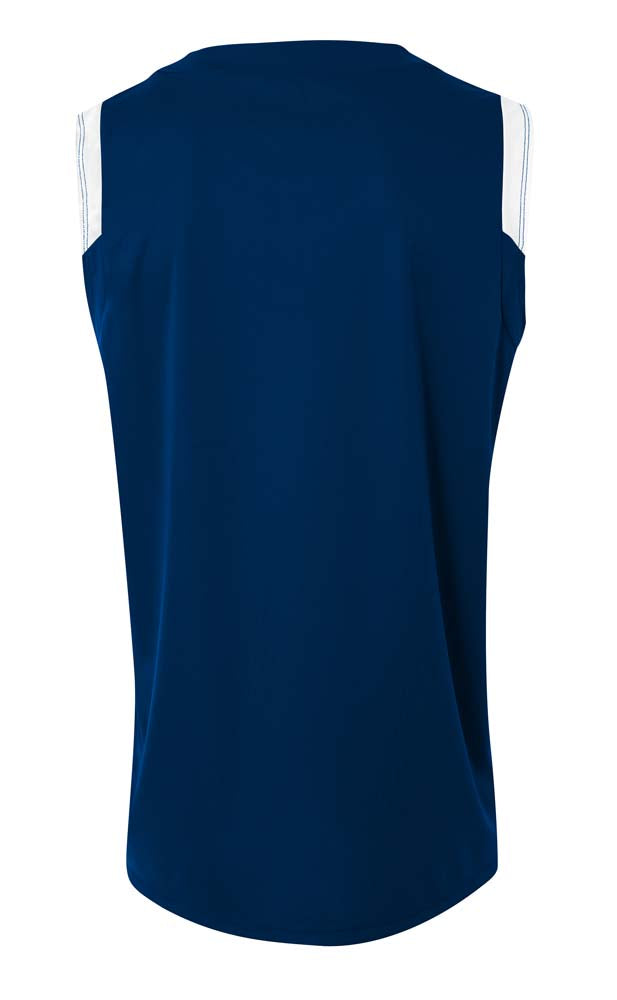 NB2340 Navy/White, back view