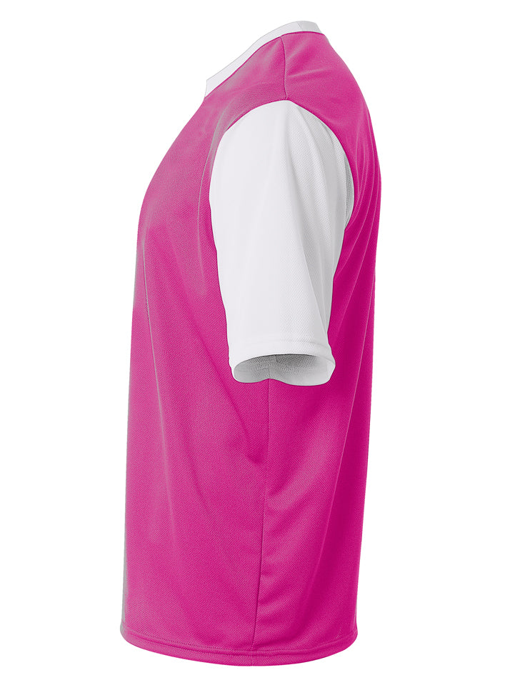 NB3016 Fuschia White, side view