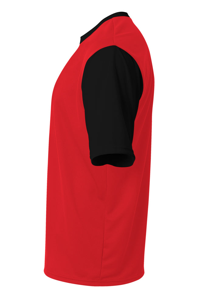 NB3016 Scarlet/Black, side view