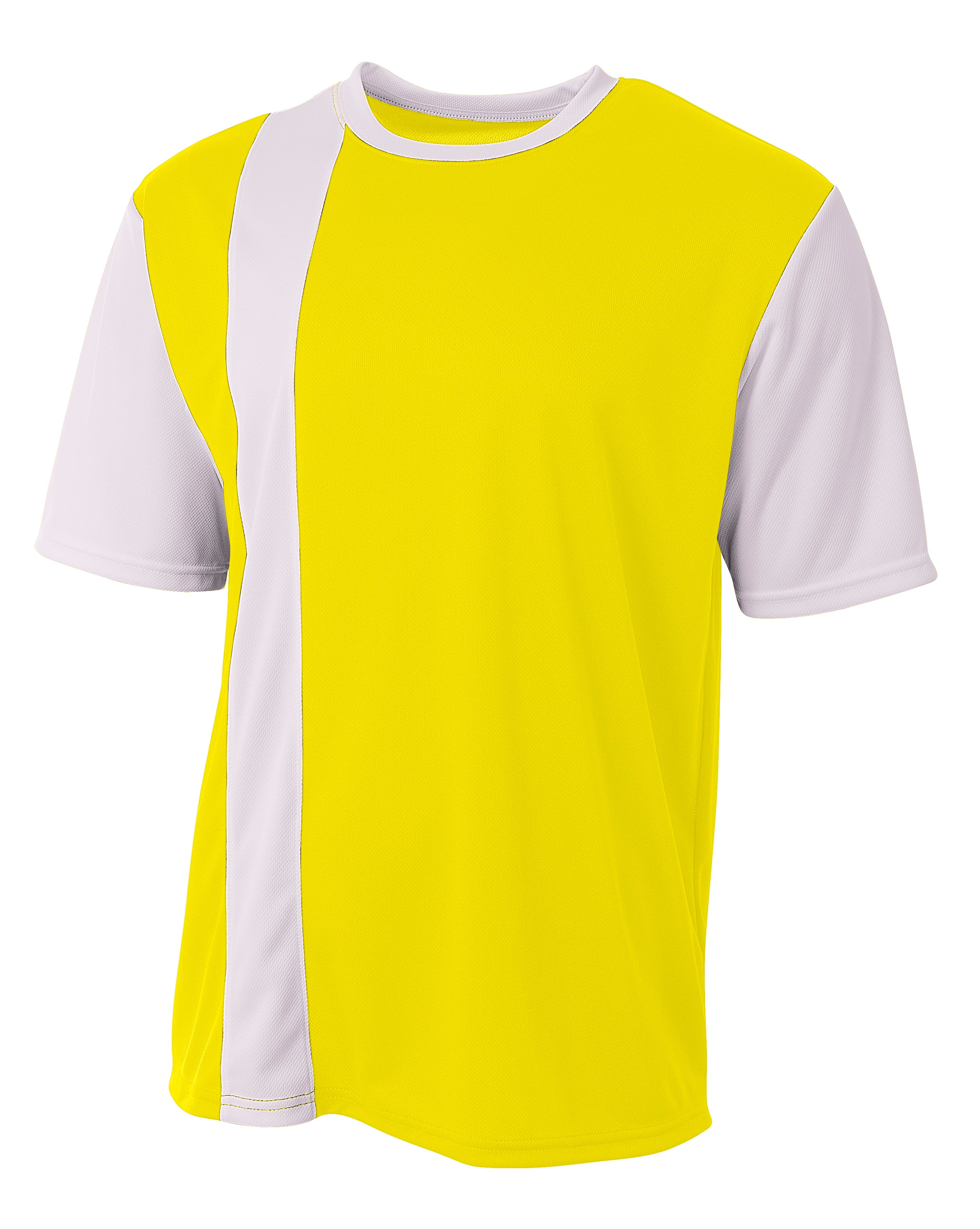 NB3016 Safety Yellow White, front view