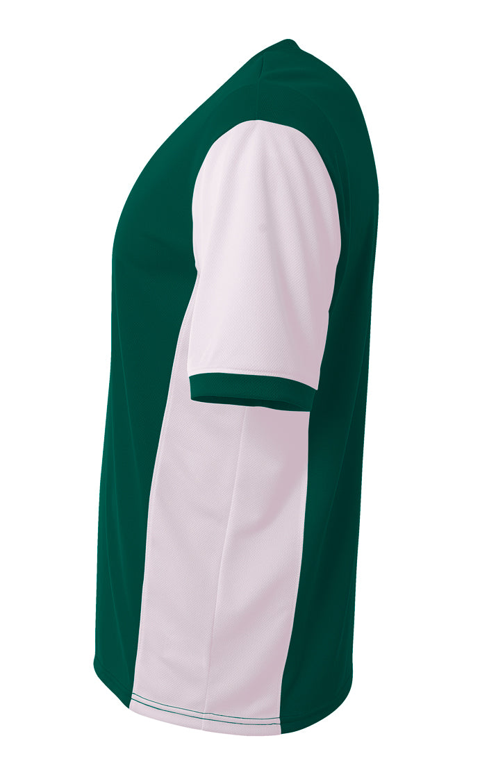 NB3017 Forest/White, side view