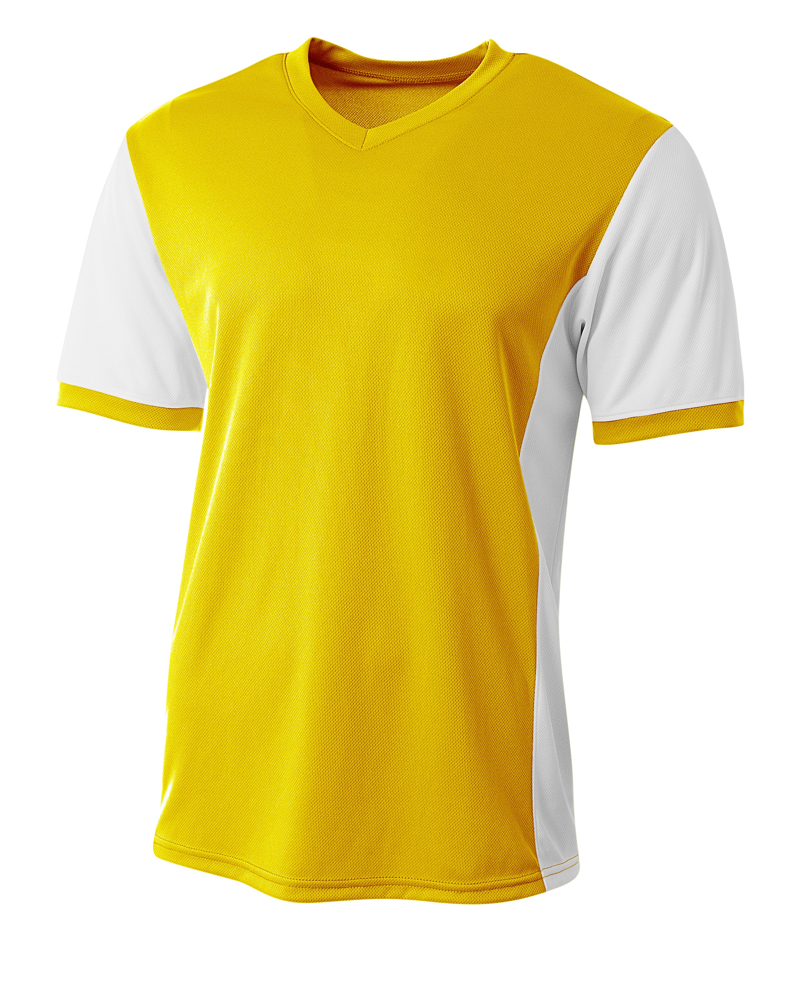 NB3017 Gold/White, front view