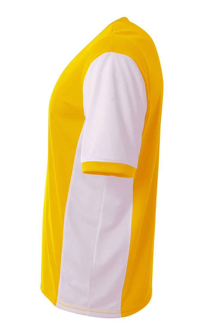 NB3017 Gold/White, side view