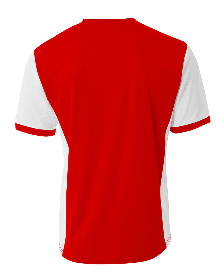 NB3017 Scarlet/White, back view