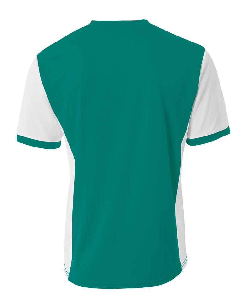 NB3017 Teal White, back view