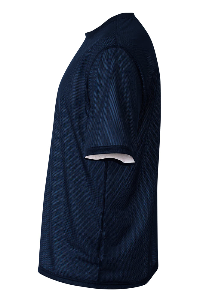 NB3172 Navy/White, side view