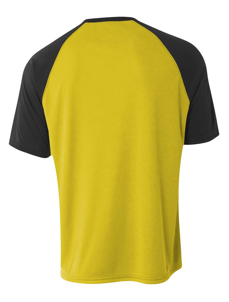 NB3373 Gold/Black, back view