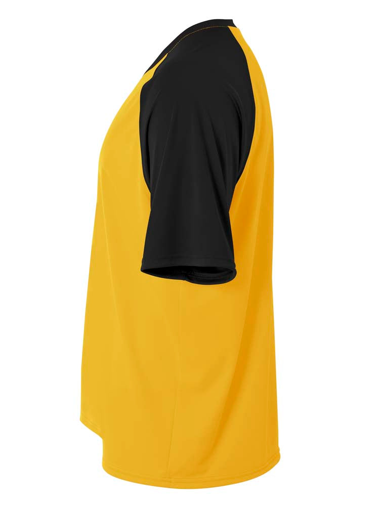NB3373 Gold/Black, side view