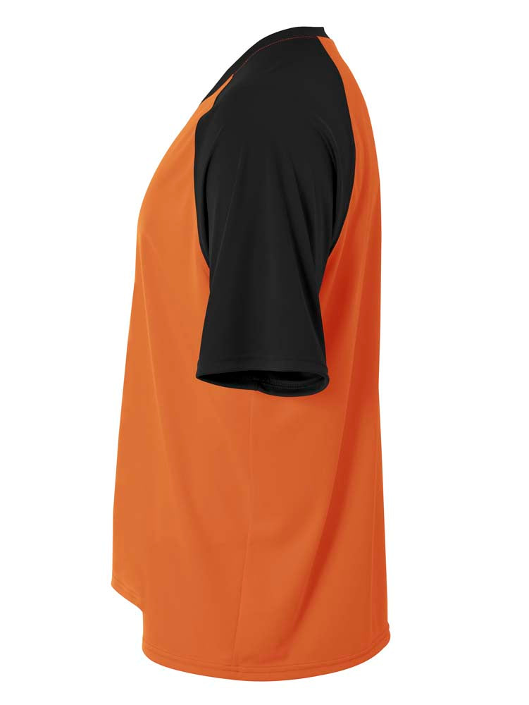 NB3373 Orange/Black, side view