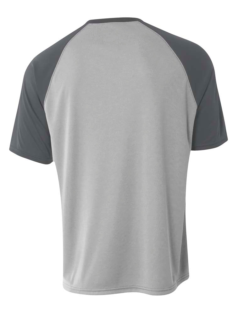 NB3373 Silver/Graphite, back view