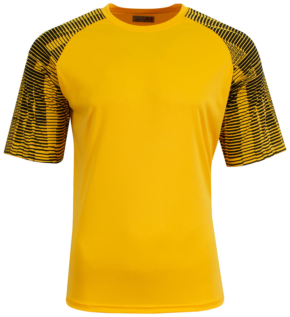 NB3551 Gold/Black, front view