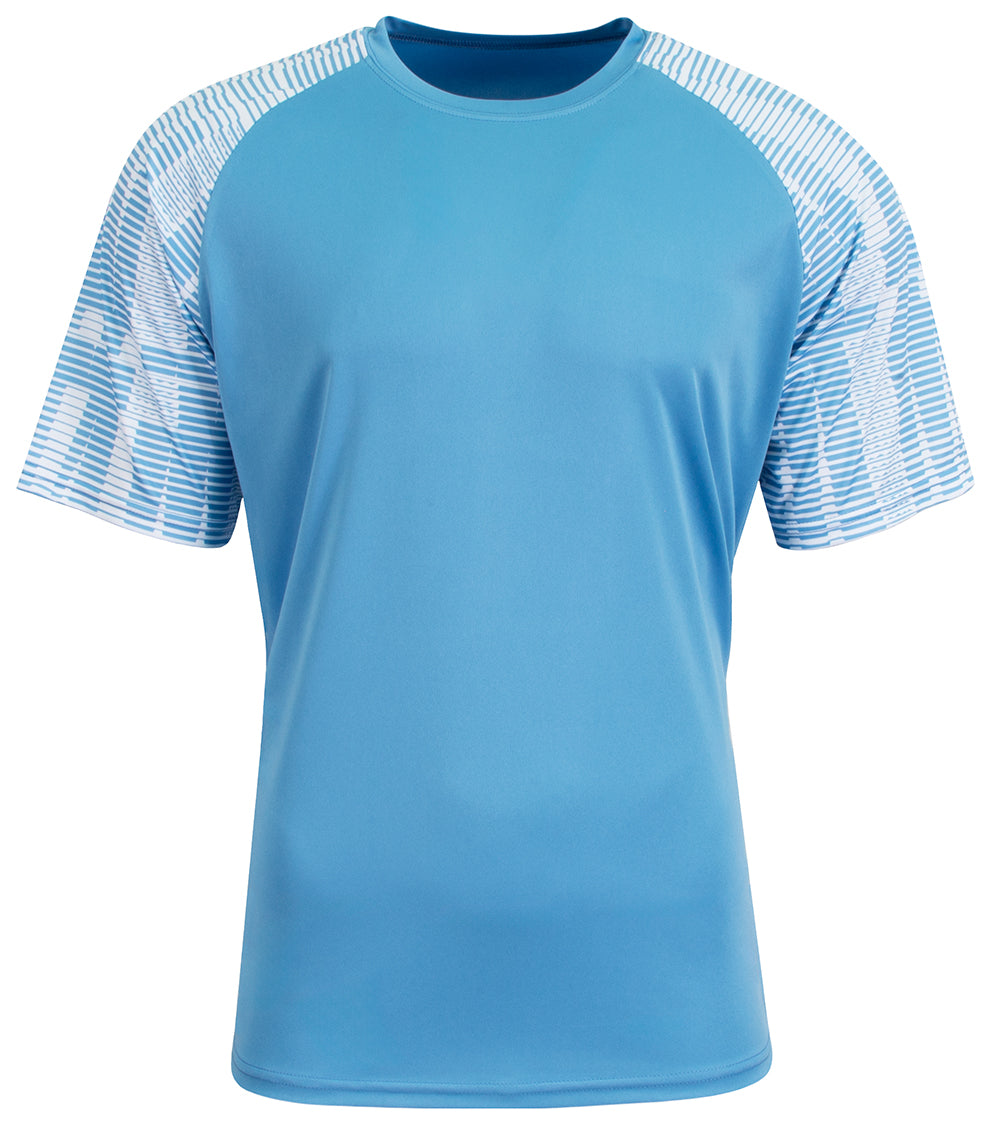 NB3551 Lt Blue/White, front view