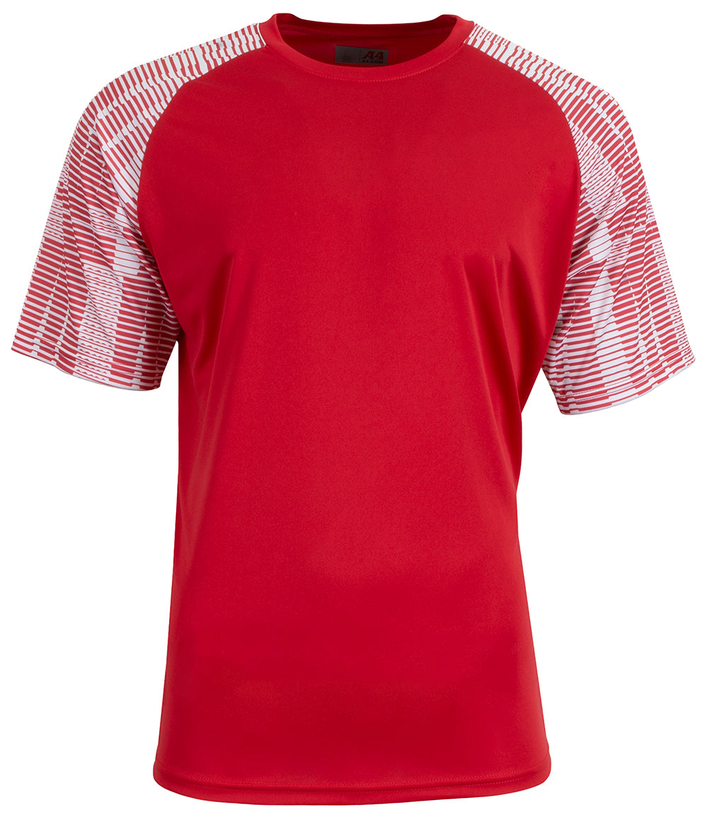 NB3551 Scarlet/White, front view