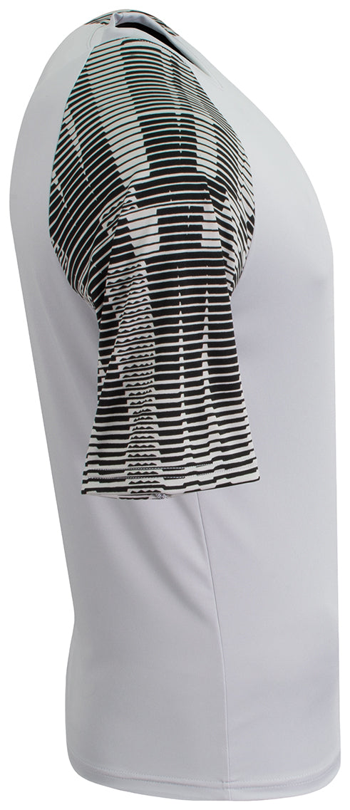 NB3551 Silver/Black, side view