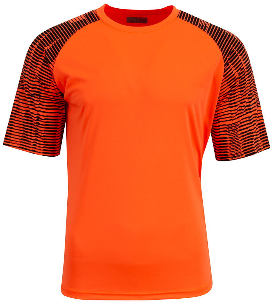 NB3551 Safety Orange/Black, front view