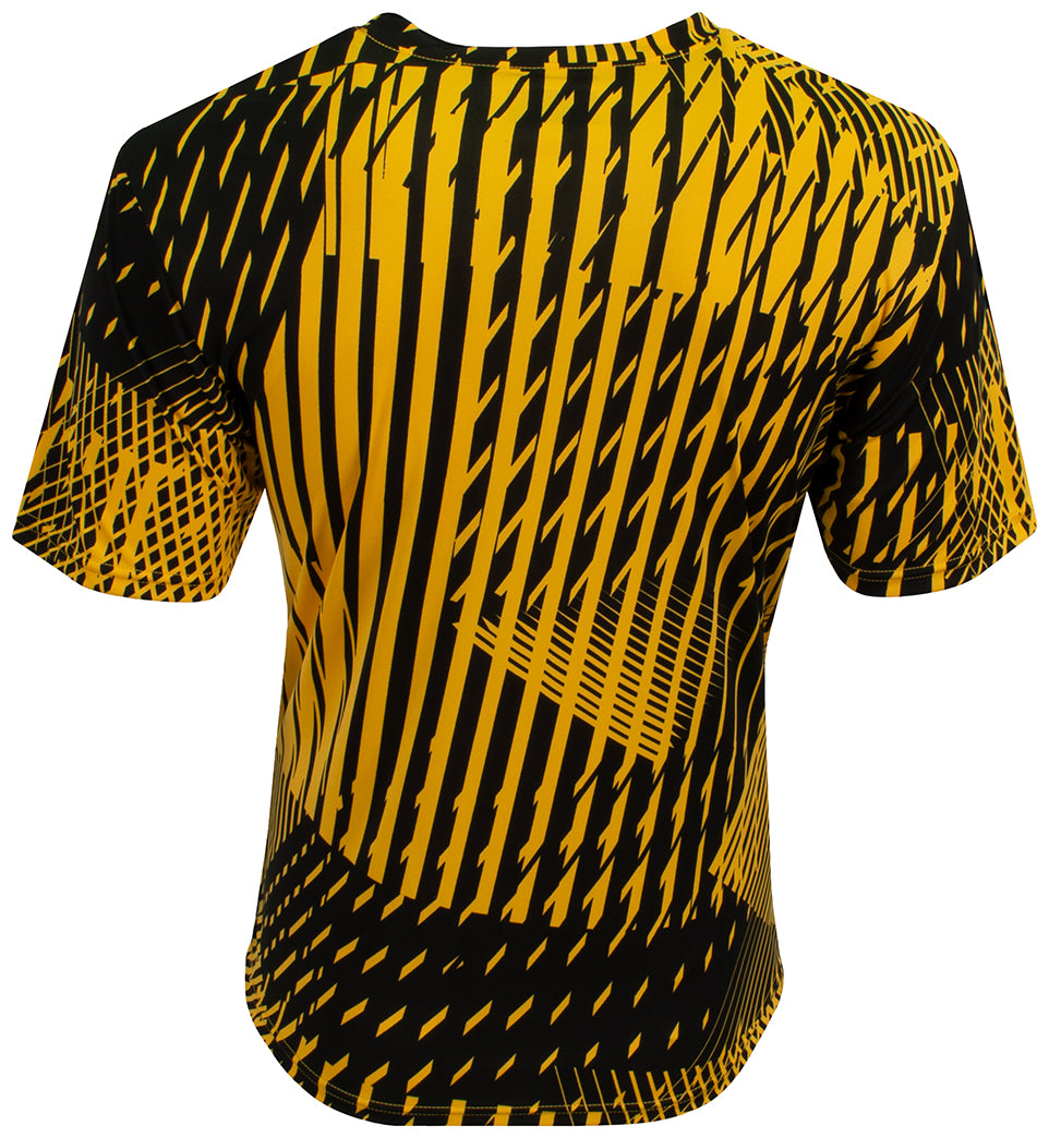 NB3553 Gold/Black, back view
