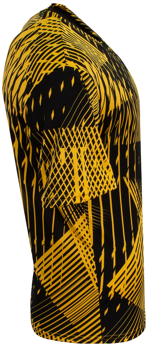 NB3553 Gold/Black, side view