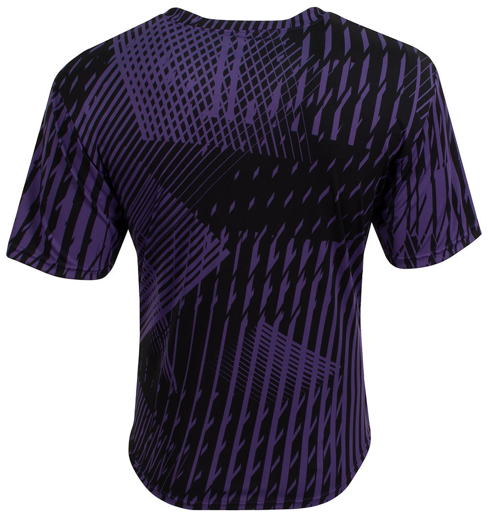 NB3553 Purple /Black, back view