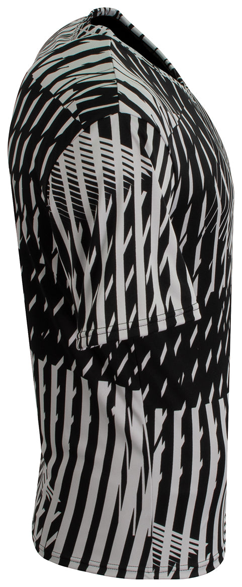 NB3553 Silver/Black, side view