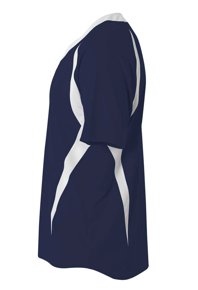 NB4229 Navy/White, side view